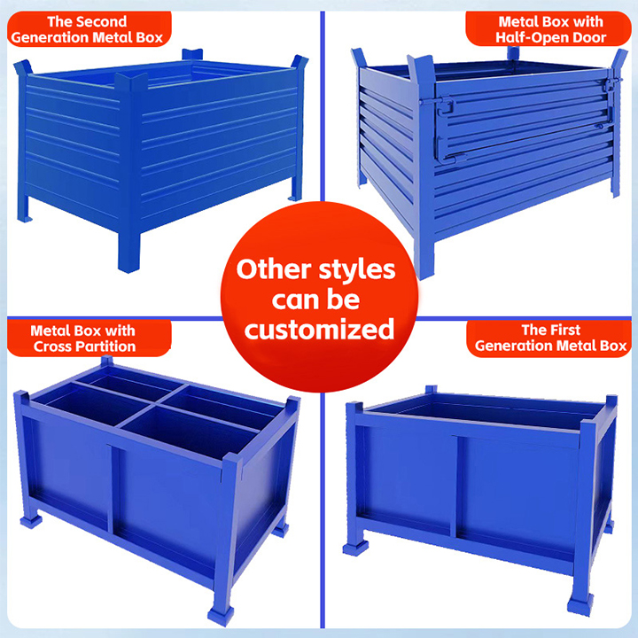 Wholesale of metal turnover box manufacturers - Durable warehousing ...