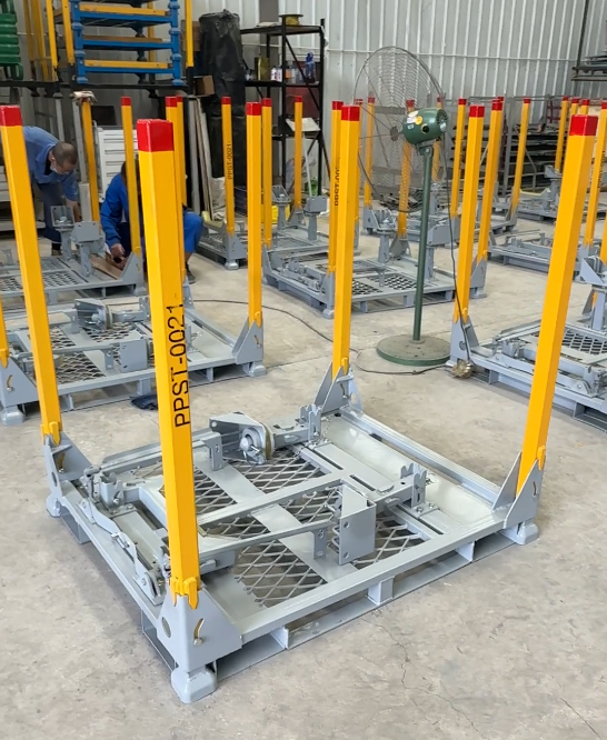 Steel Modular Engine Rack: Boost Auto Storage Efficiency（images 1）