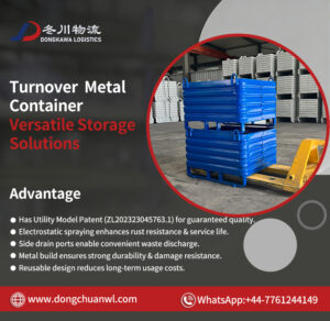 Metal Logistics Container