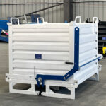 Self-Dumping Steel Hopper: Heavy-Duty Bottom-Dump Stackable Bin for Efficient Industrial Material Handling