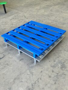 Heavy Duty Steel Pallet: Four-Way Entry for Glo...