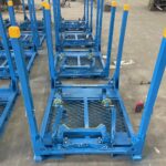 Precision Fit, Smart Protection for Power Cores &ndash; DongChuan Heavy Industry Engine-specific Stacking Racks, Guarding Precision Manufacturing