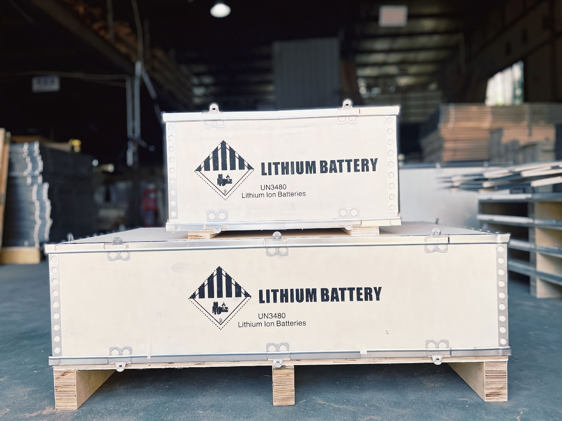 Advantages of Our Steel-Banded Wooden Crates