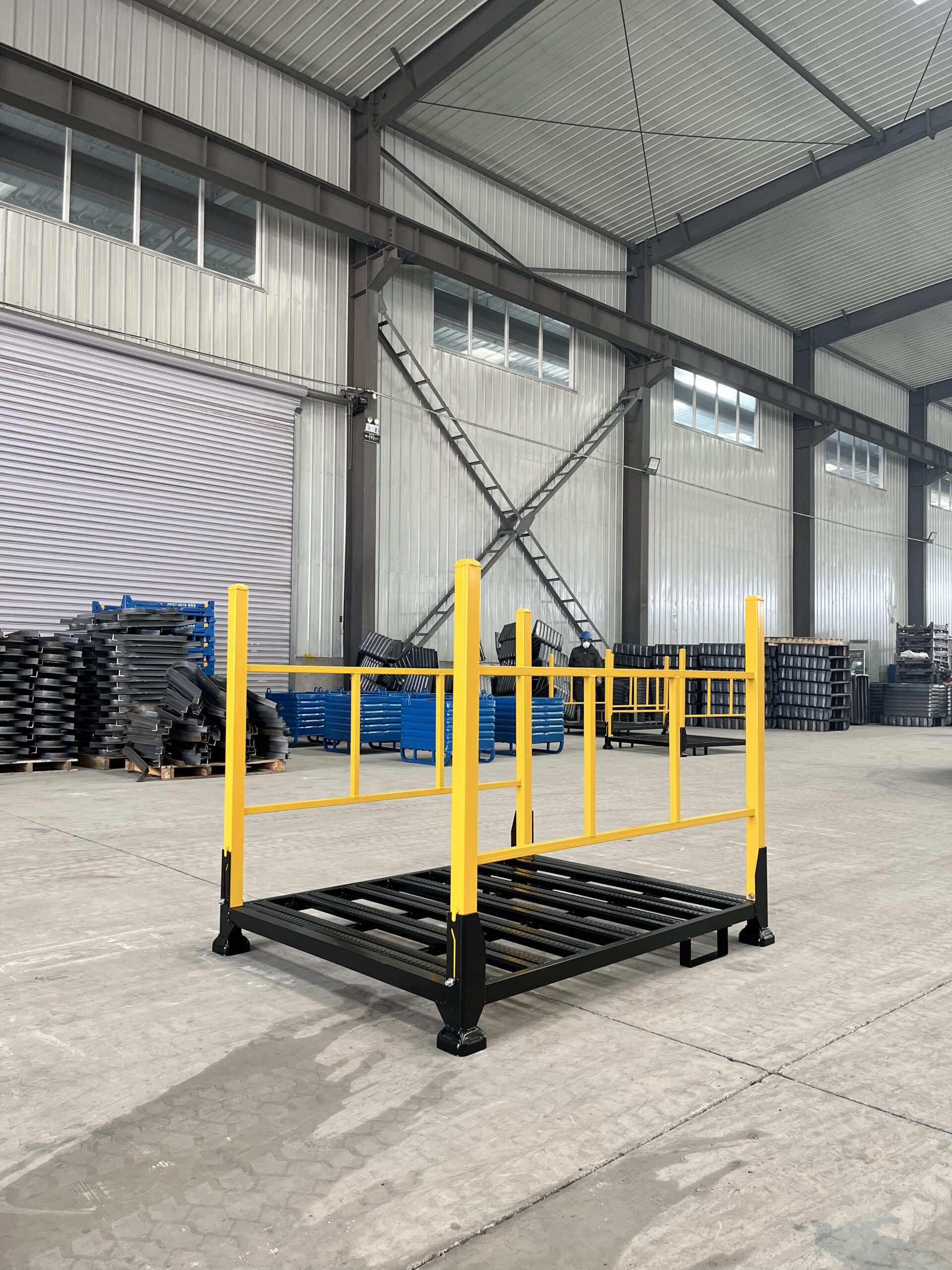 Warehouse Stackable Anti-Slip Collapsible Rack: Core Advantages