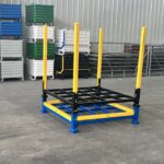 Heavy Duty Collapsible Steel Rack | Stackable & Anti-Slip for Warehouse