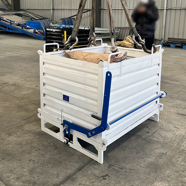 Bottom-Dump Metal Turnover Box: Boost Warehouse & Factory Logistics Efficiency