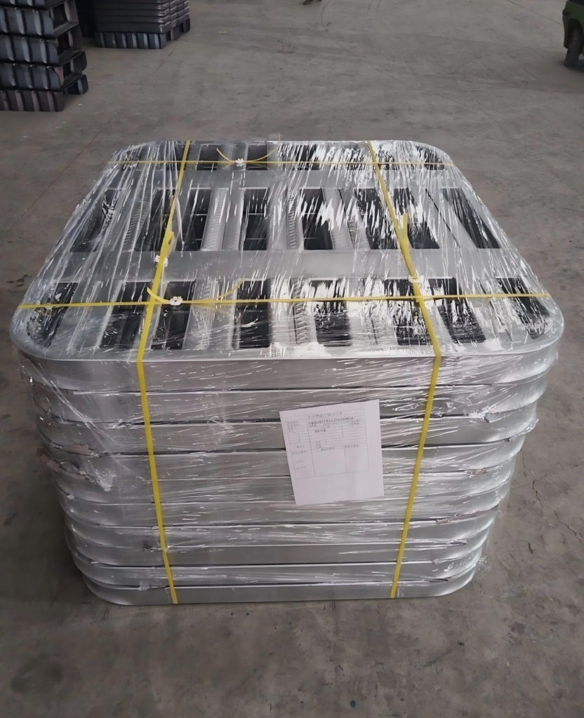 Rounded Corner Steel Pallets: Safe, Durable & Warehouse-Ready(images 1)