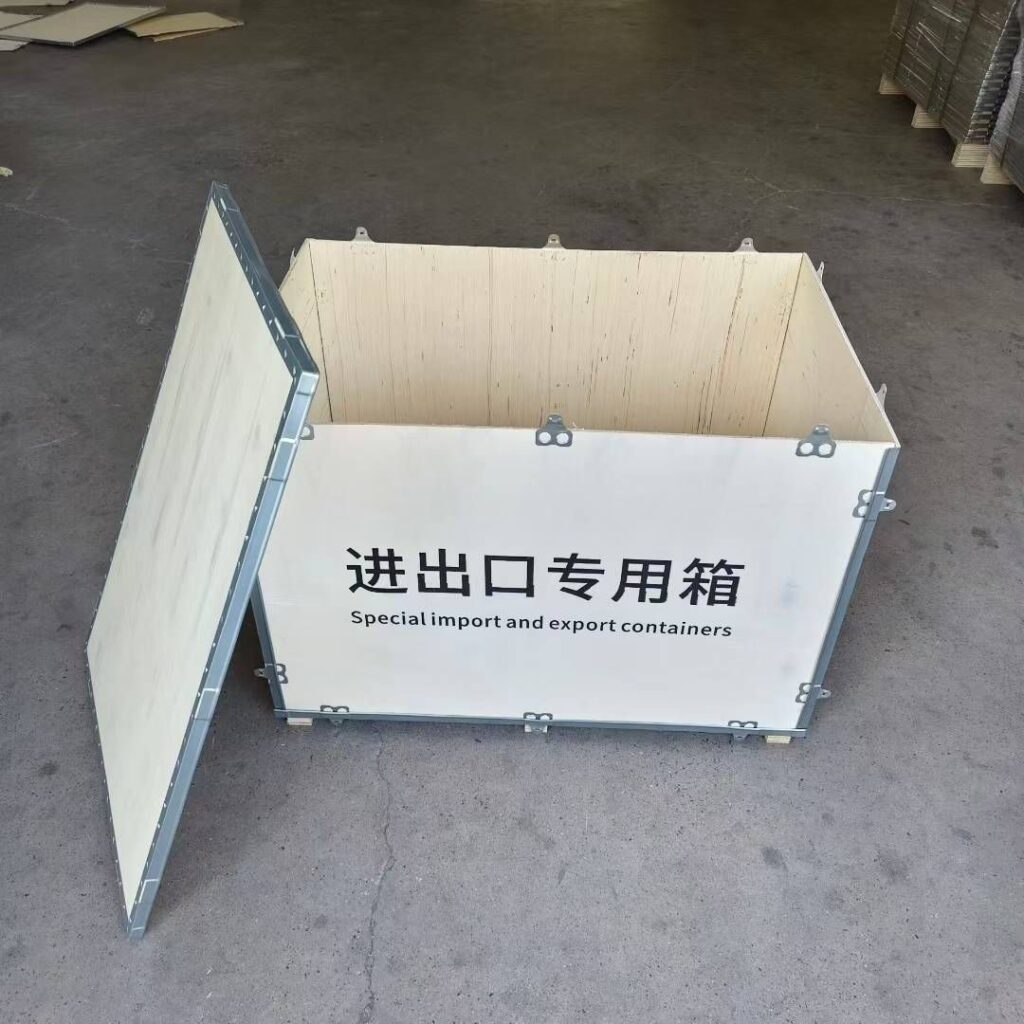 Why Steel Belt Wooden Crates Are the Top Choice for North American, Japanese &amp; Korean Importers（images 2）