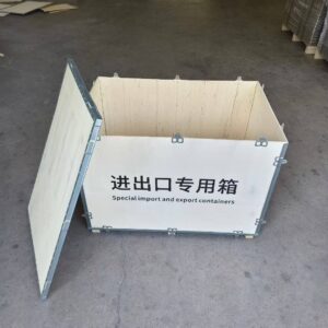 Steel Strip Reinforced Wooden Crates Steel Strip Reinforced Wooden Crates