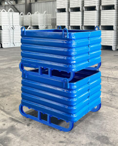 Heavy Duty Steel Storage Bin | Stackable Indust... Heavy Duty Steel Storage Bin | Stackable Indust...